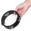 4pcs Double Row Bells Tambourine Handbell Claps Drum Tambourine Musical Instrument for Party Game Playing Easily Play