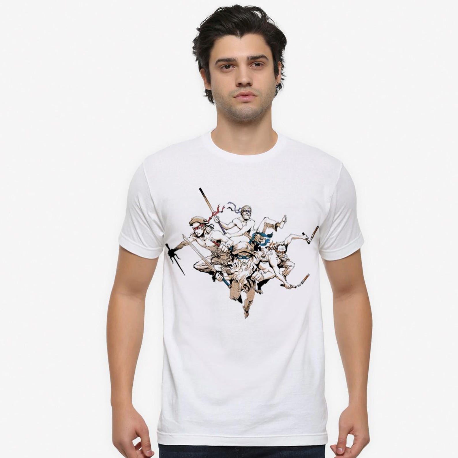 Renaissance Artists Ninja Funny T-Shirt, Men s and Women s Sizes (ISK-745589) 3XL
