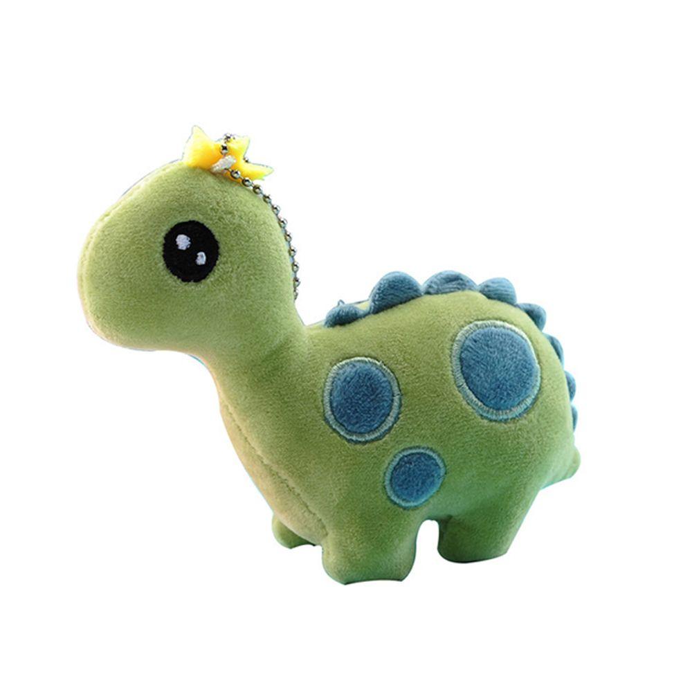 Cute Keychain Cartoon Keyring Animal Dolls Dragon Doll Dinosaur Plush Toy Plush Pendant Stuffed Toy