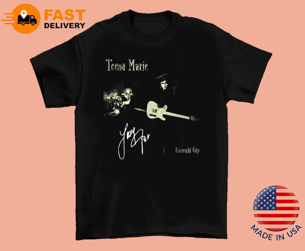 Teena Marie Emerald City Unisex Cotton T-Shirt MC834 Unisex T-Shirt XXL