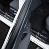 For Nissan Qashqai Versa Leaf Sentra Pulsar Xterra X-trail Nismo Carbon Fiber Automotive Parts Car Threshold Stickers