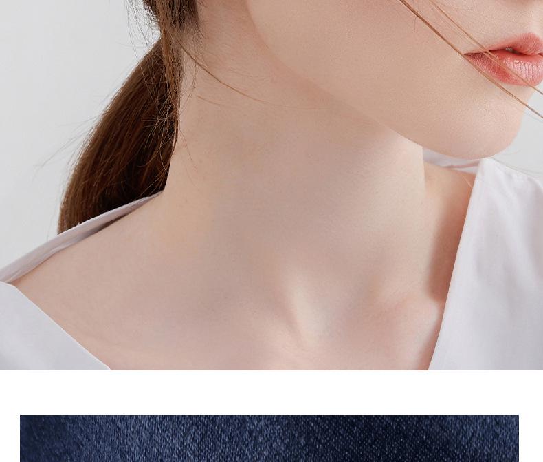 S925 Sterling Silver Gold Hollow Fish Tail Stud Earrings - Korean Style High-End Luxury for Women