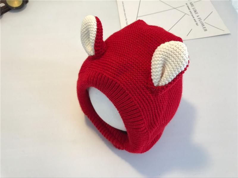 Cozy Winter Baby Hat with Ear Protection - Plus Velvet Wool for Boys and Girls