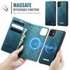 For iPhone 12 Pro 6.1 inch/iPhone 12 6.1 inch Case CASEME C49 Compatible with MagSafe RFID Blocking Detachable Wallet Leather Phone Cover