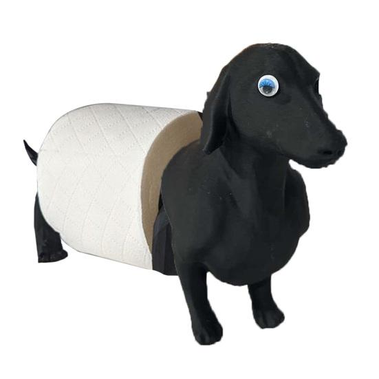 

Yousheng Держатель для туалетной бумаги в виде животного Отдельно стоящий мультяшный держатель для туалетной бумаги в виде овечки 3D-печатный держатель для туалетной бумаги в виде свиньи кошки для декора ванной комнаты Рулон туалетной бумаги 1pc Dog