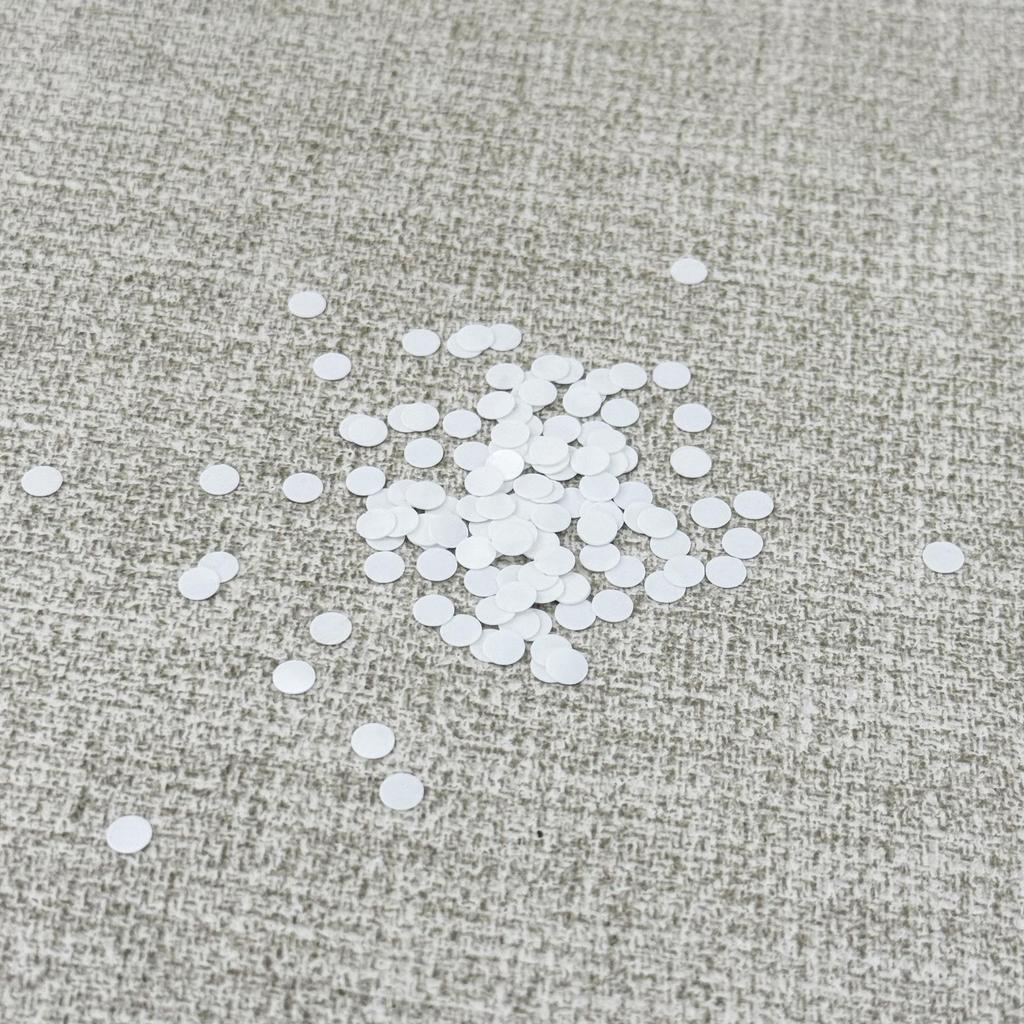 Runde Flache PET-Pailletten Ohne Loch für DIY-Schmuck & Bühnenkostüm-Accessoires