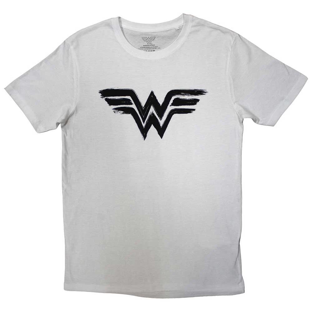 Dc Comics Wonder Unisex Black Paint Logo TShirt Unisexs L