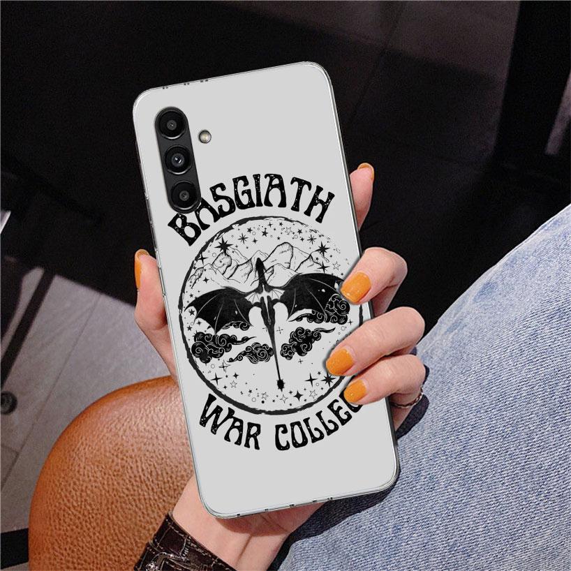 F-Fourth W-Wing Dragon Phone Case For Samsung Galaxy A17 A16 A15 A14 A13 A57 A56 A55 A54 A53 A37 A36 A35 A34 A33 A26 A25 A24 A23