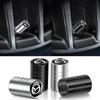 4pc/set Metal Hexagonal Valve Dust-proof Automotive Parts Car Wheel Tires Valves Tyre Stem Air Caps For 2 3 5 6 Axela CX-3