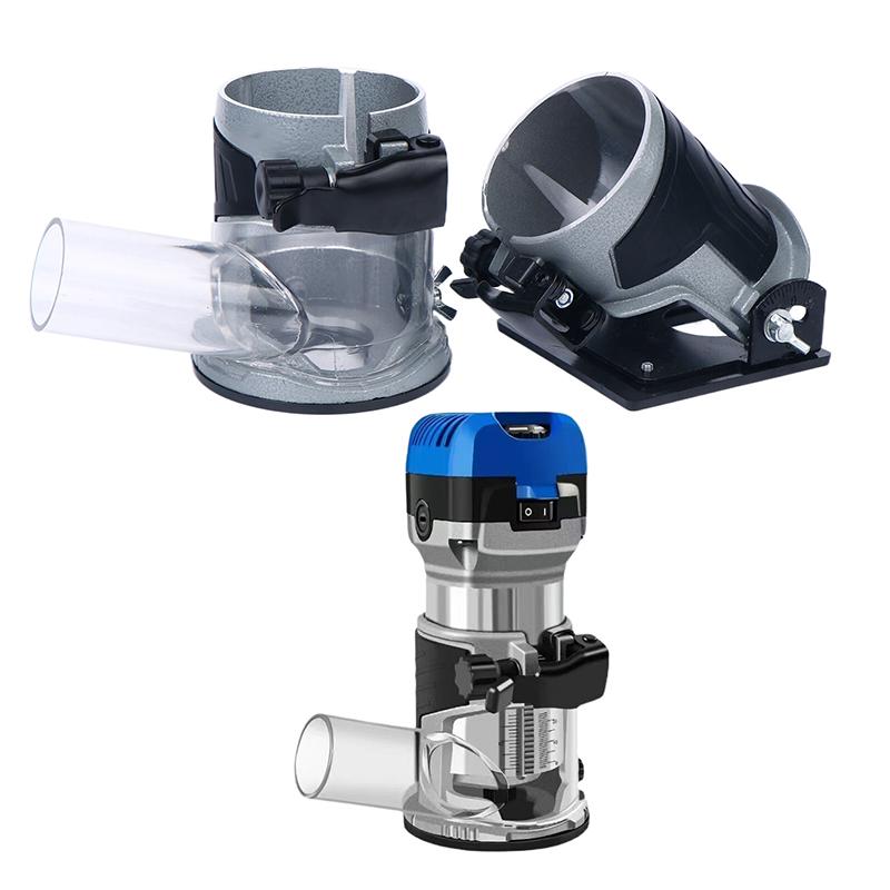 Woodworking Router Trimming Machine Bases Adjust Aluminum Alloy Plunge Router Base Trimmer Machine Base Power Tool Accessories