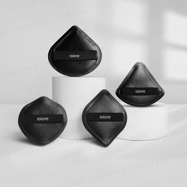 Solone - Elastic Souffle Makeup Puff FC06 - Enlarge Circular Sector