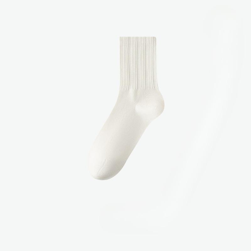 Męskie Jesienne Bawełniane Ciepłe Rekreacyjne Olejek Eteryczny Zmiękczające Skarpety Stopki Klasa 10A Antybakteryjne Dezodoryzujące