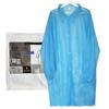 Disposable Apron Blue With Velcro (22G Non-woven) 1 Piece