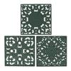 Silicone Material Anti-scalding Pad Square Dining Mats Placemats for Kitchens