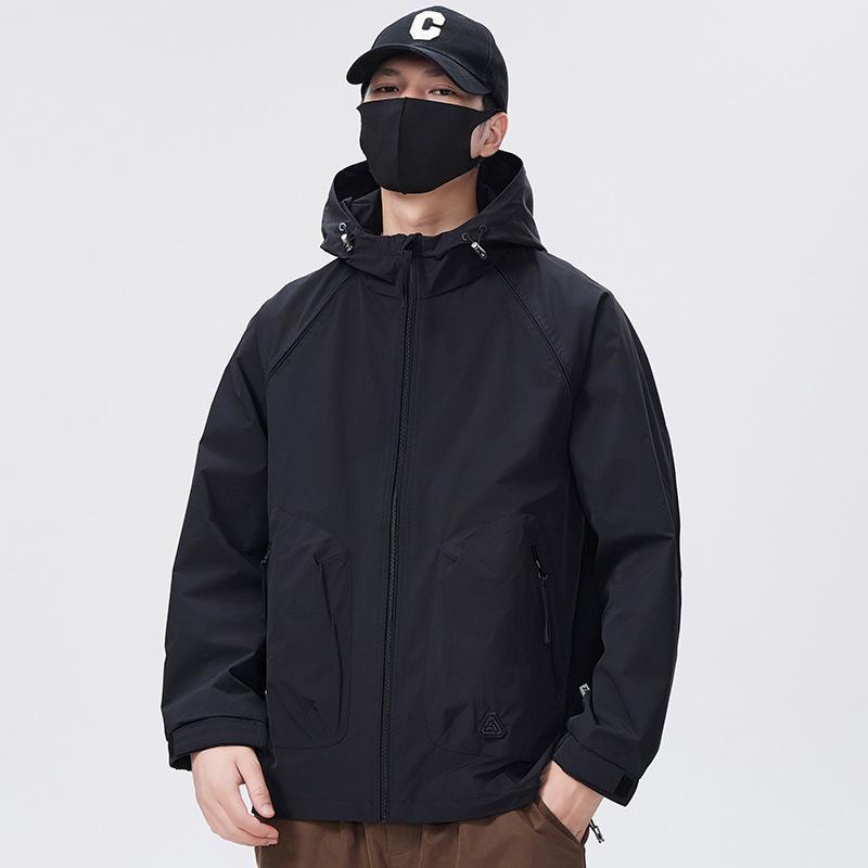 Men s 2025 Trendy Windproof Outdoor Jacket L 125-140 Jin