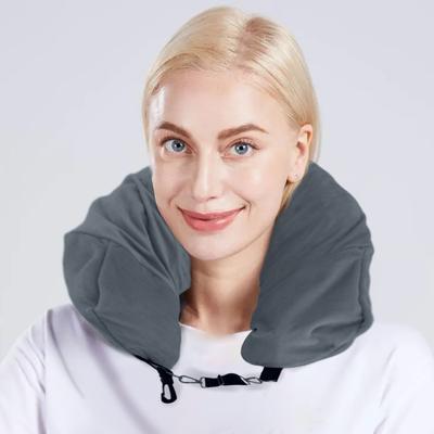 Cuscino da collo riempibile Borsa portaoggetti per cuscino da viaggio riempibile con sacchetti per vestiti Custodia/Copertura per cuscino da viaggio da collo