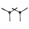 4 pièces/set Set de brosses latérales Accessoires Couleur noire Remplacement