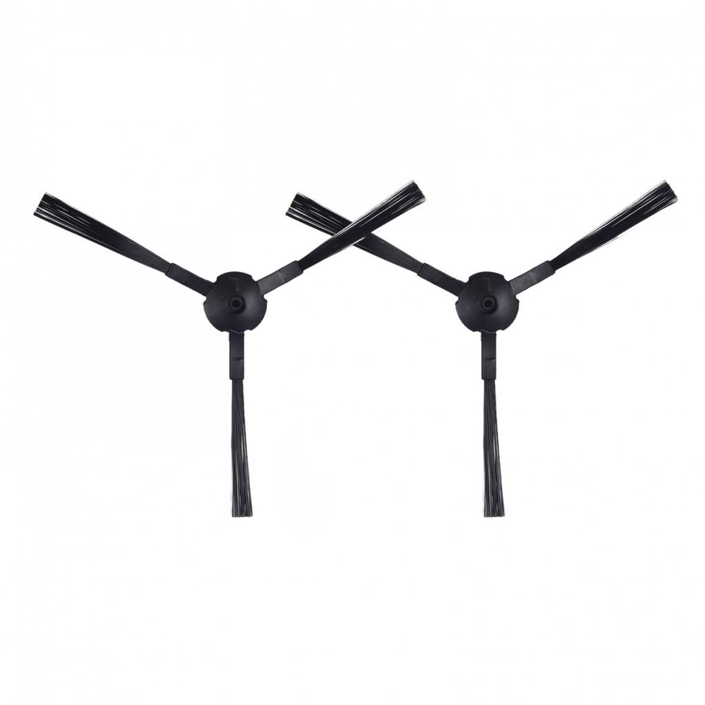 4 pièces/set Set de brosses latérales Accessoires Couleur noire Remplacement