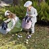Cute Easter  Cloth Basket Candy Eggs Buckets Party Decoration For Kids