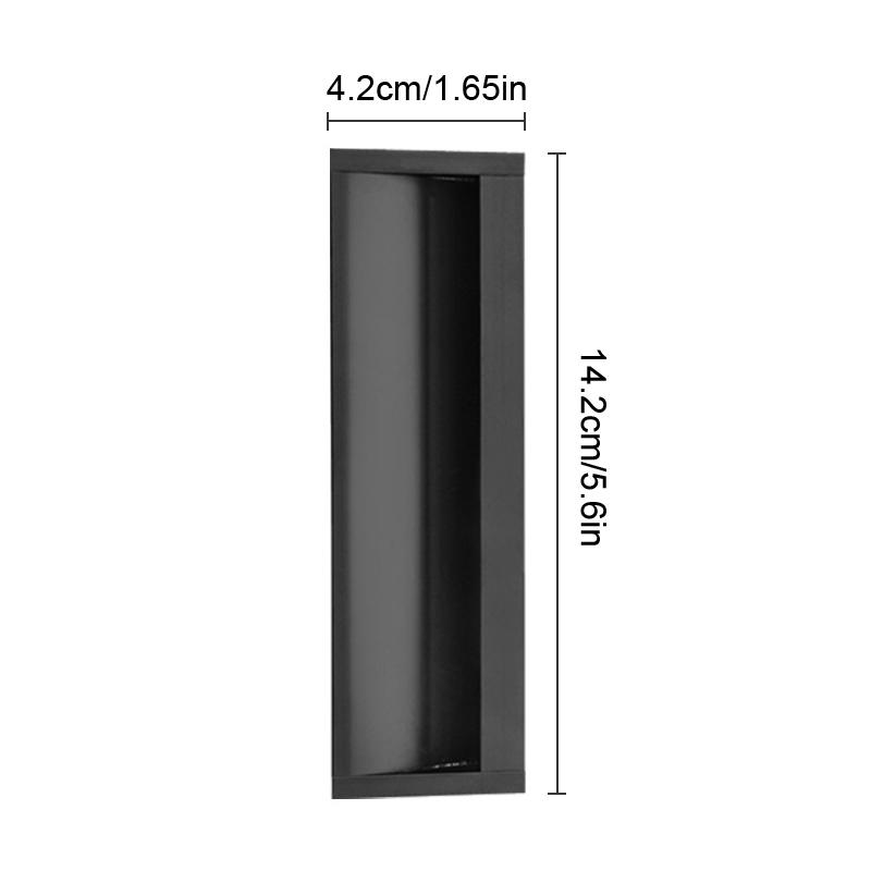 Alloy Embed Door Knobs Kitchen Cabinet Cupboard Door Drawer Hidden Dresser Pull Handles Furniture Hardwre Accessory