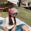 Fashionable And Casual Scarf Women S Artistic Spring Summer Decorative Headscarf