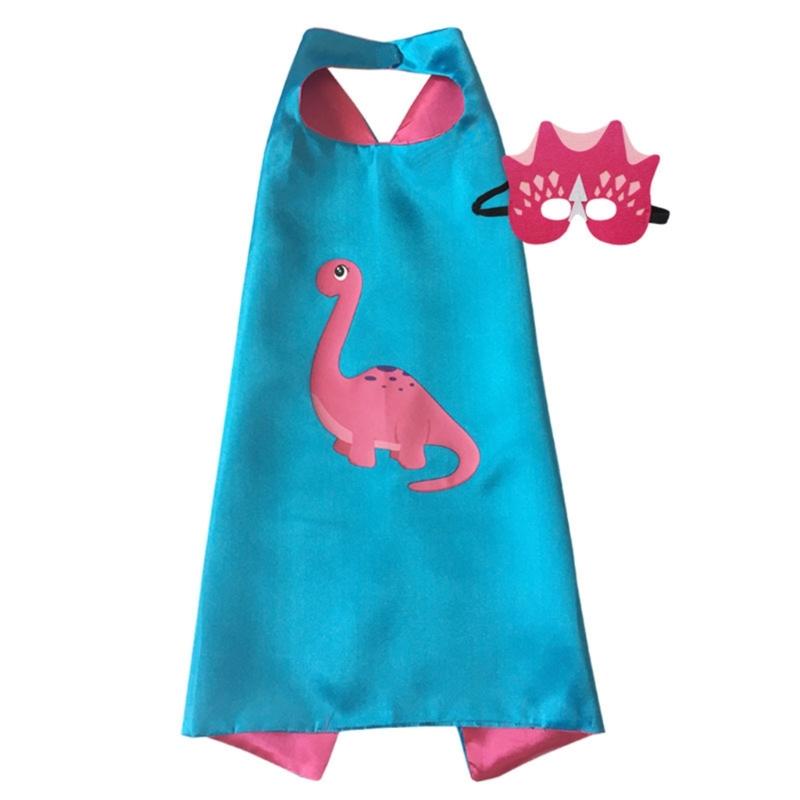 Dinosaur Costume Set Dinosaur Caped with Masks Animal Dress Up Costume Kit