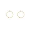 S925 Silver Needle Oversized Circle Earrings for Women - Simple, Versatile, and Elegant, As Seen On Internet Celebrities