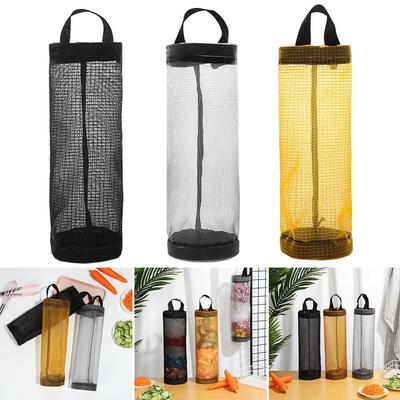Polyester Garbage Bags Dispenser Trash Hanging Storage Grocery Organizer  Home Decor