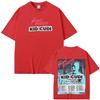 THE REBEL RAGERS TOUR 2026 T-Shirt American Rapper Kid Cudi  High Quality Tee-shirt Short Sleeve Women/men 100% Cotton Tshirt