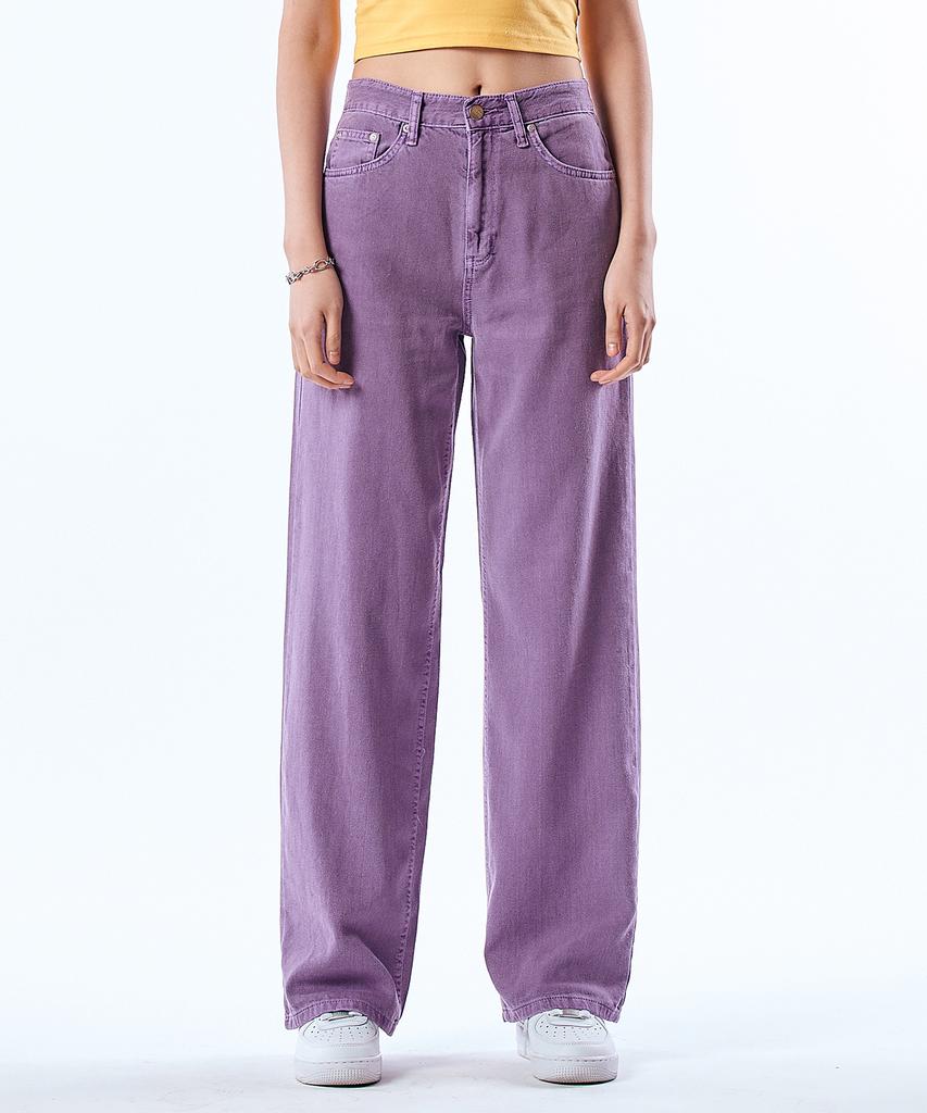 Pillogeulaem Superstar Pigment Wide Pants (Purple)