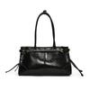 PU Leather Underarm Bags Lady Shoulder Bag for Women 2024 Winter New Fashion Y2K Tote Bags Retro Handbags and Purses
