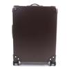 Pristine GLOBE TROTTER Carry Bag Original Carry-On 4 Wheels Brown Mens Used