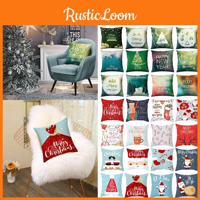 18" Christmas Cushion Cover With Fadeless Design**