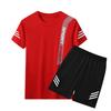 Sportanzug Herren Sommer Fitness Kurzarm Herren T-Shirt Schnelltrocknende Kleidung Laufen Locker Lässige Sportbekleidung Übergröße