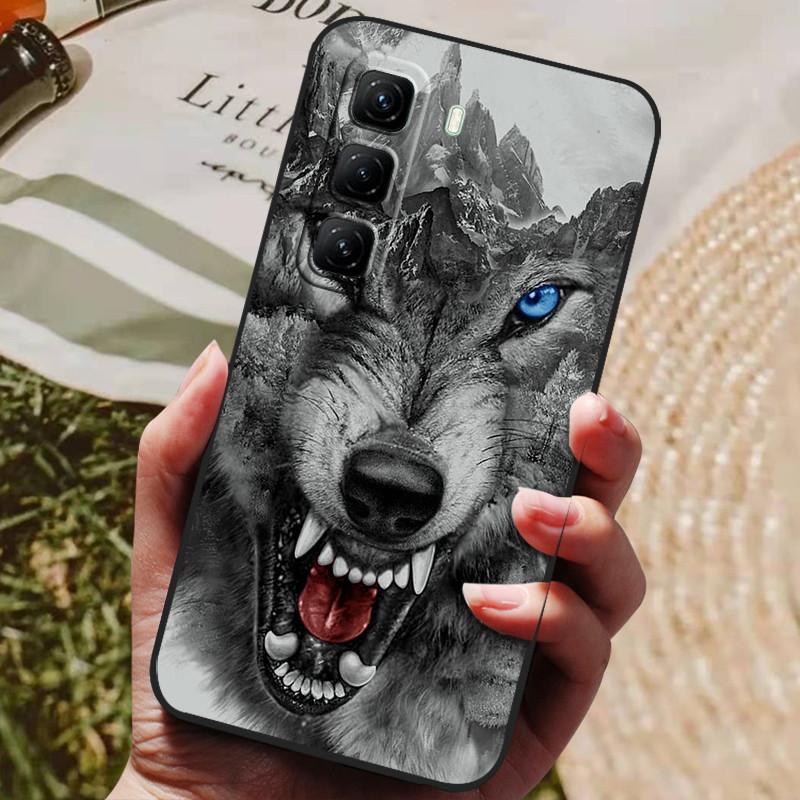 Pro Infinix Hot 60 Pro 4G Pouzdro X6885 Cool Malované Silikonové Měkké TPU Funda Pouzdra Pro Infinix Hot 60 Pro hot60 Pro 60pro Kryt