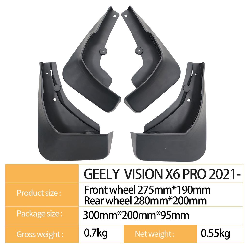 Geely Vision X6 PRO 2021 Tire Mudguard