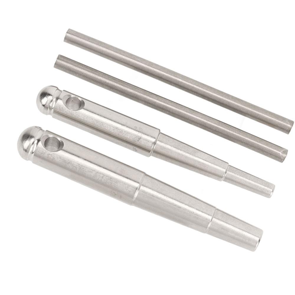 2PCS With Handle Tap Wrench Metal Material Wind Instrument Repair Tool  For Trumpet