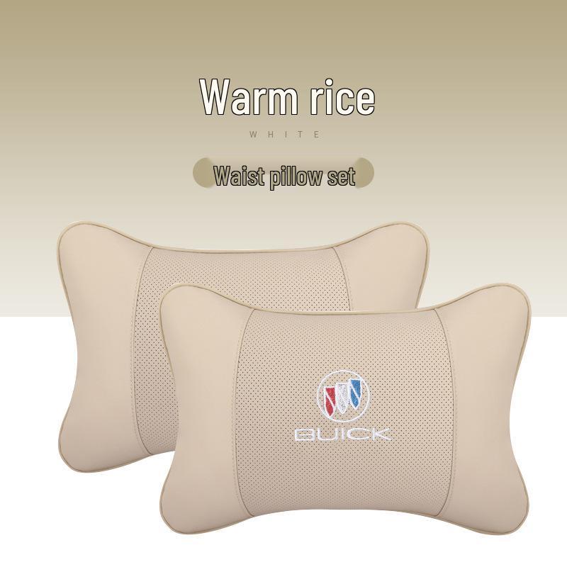 Buick Headrest and Lumbar Support Pillow for Regal GL8 Excelle LaCrosse
