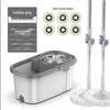 OIMG Rotating Mop with Hands-Free Cleaning