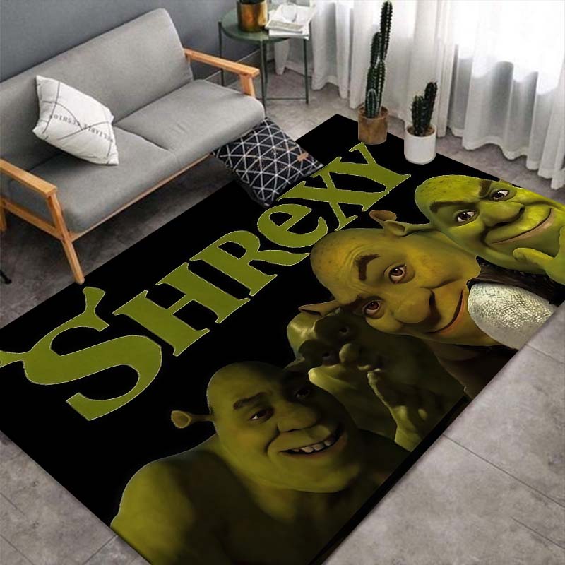 Shrek Selfie-Kamera Oger Anti-Rutsch-Teppich Cartoon Anime Bodenmatte Kinderzimmer Wohnzimmer Dekor Teppich Geschenk Für Filmfan