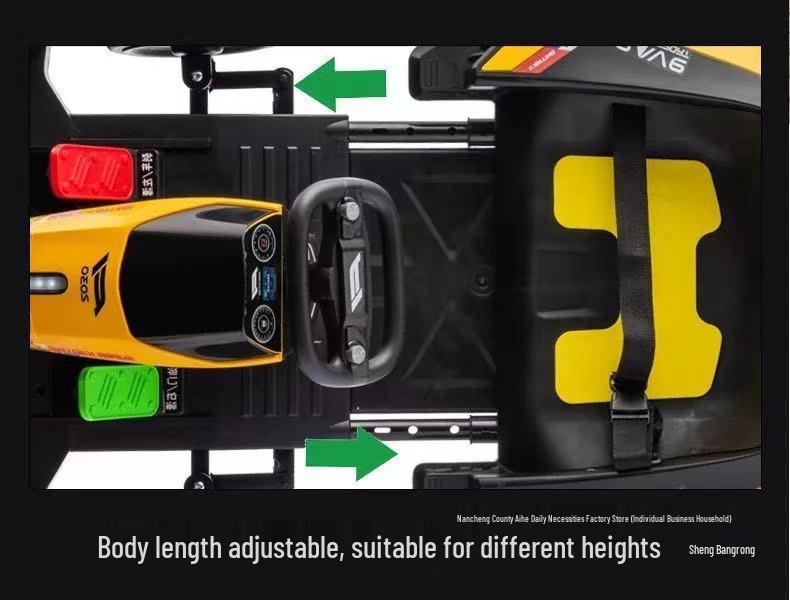 Electric Drifting Go-Kart for Kids & Adults - Remote Controlled Four-Wheel Toy Car