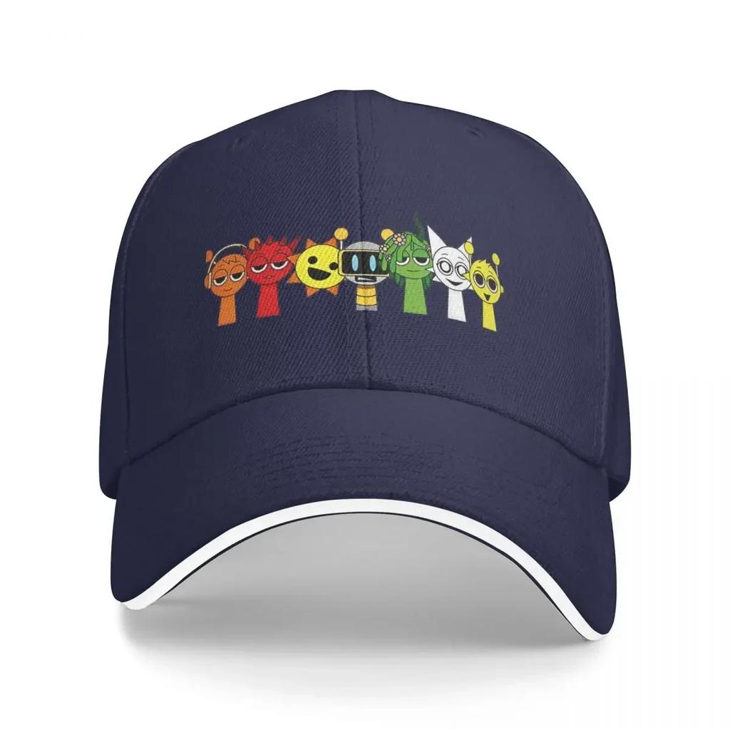 Sprunki Caps For Unisex Women Cool Baseball Cap Dad Hat Casual Headewear