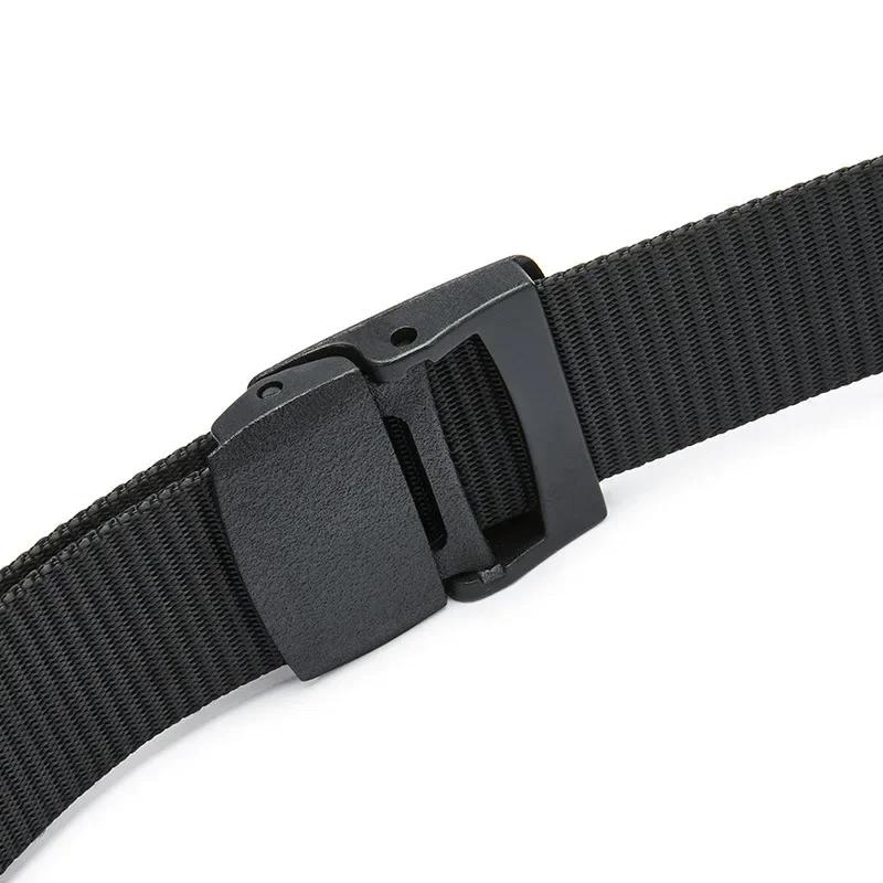Automatic BuckleLight Comfortable Non-metal NylonBelt Outside Hunting Multifunctional Tactical CanvasBelt High Quality High Quality