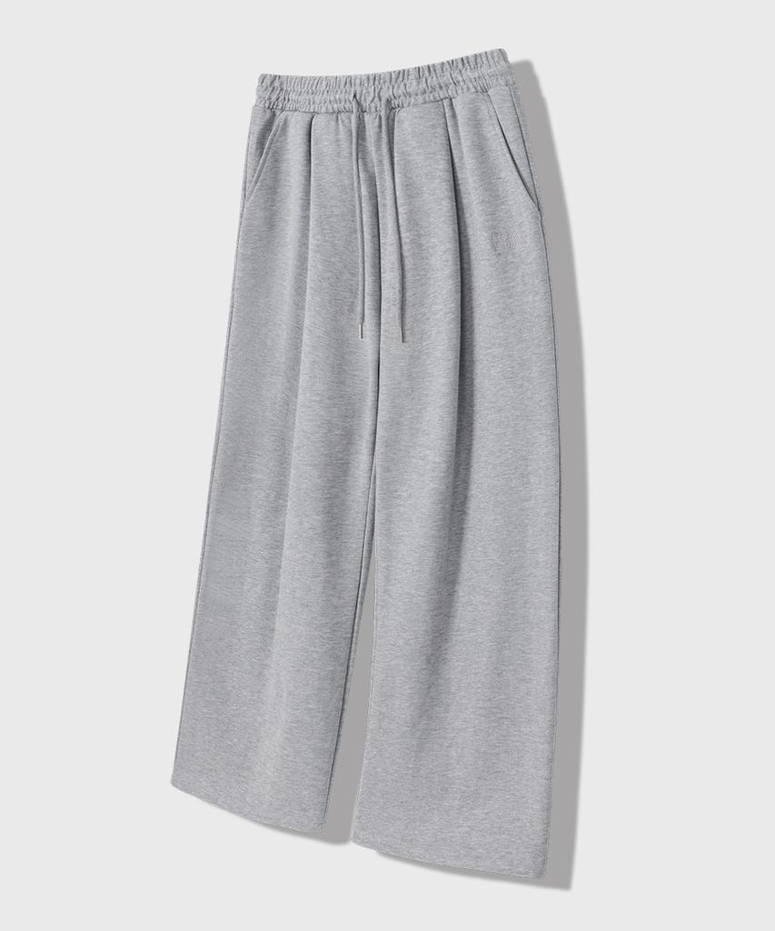 LEMAIN SECOND Deep One-Pleat Wide Daily Sweatpants_3 Colors (B Type)