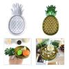 Silicone Jewelry Tray Molds Pineapple Resin Mold Silicone Tray Mold for Jewelry Storage Box DIY Crafts Home Decorations