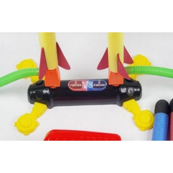 Fun Zone Dual Battle Air Rocket Toy, Random Delivery