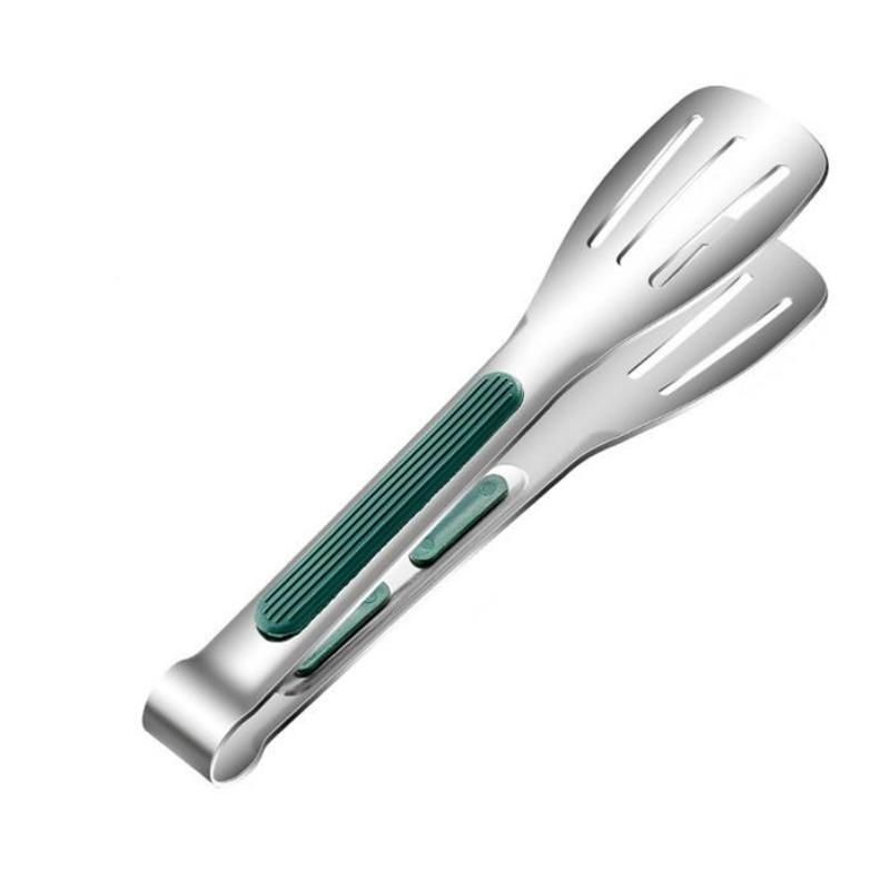 Non-Slip Stainless Steel Food Tongs Meat Bread Clip Barbecue Grill Buffet Clamp Cooking Tools Kitchen Accessories