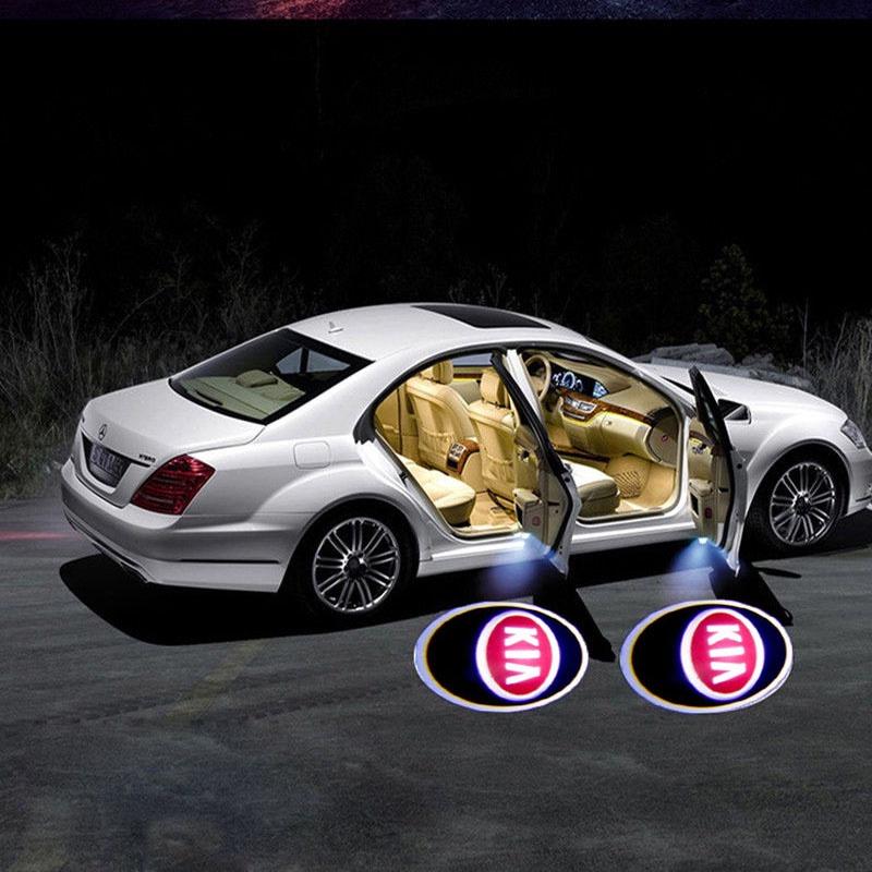 2pcs Auto Logo Door Welcome Light Car Led Laser Projector For Lights