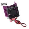 Metal Electric Motor Heat Sink 5V Cooling Fan for RC Parts 1/10 Car 540 550