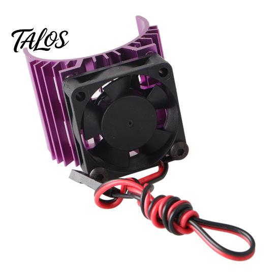Metal Electric Motor Heat Sink 5V Cooling Fan for RC Parts 1/10 Car 540 550